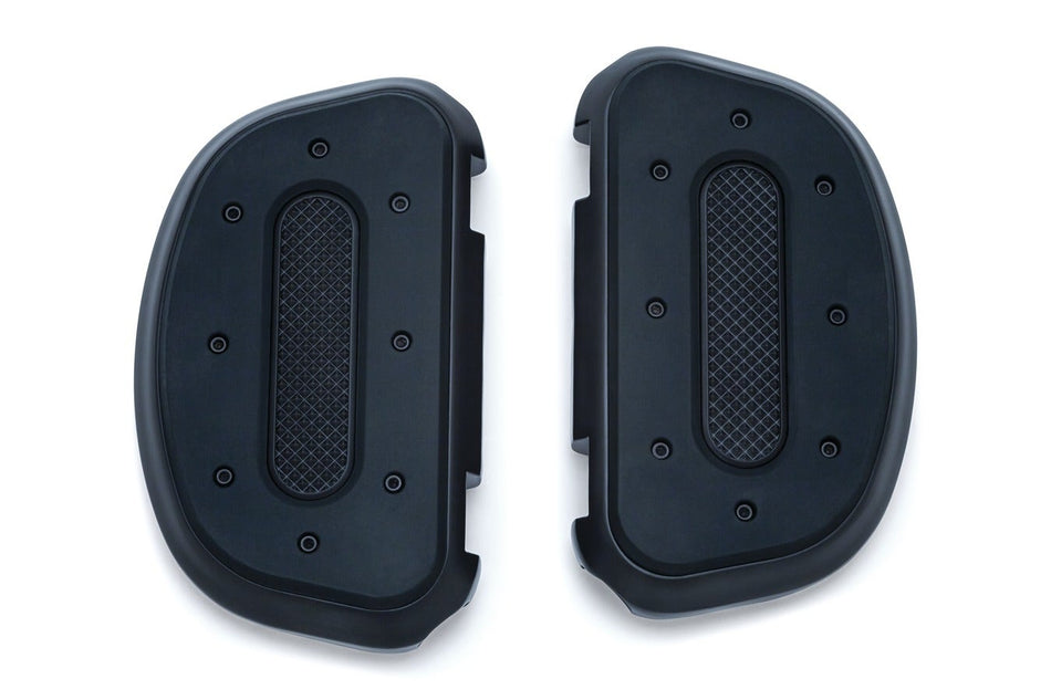 Kuryakyn Black Passenger Rear Heavy Industry Floorboards Boards Harley FLH FLST FLD