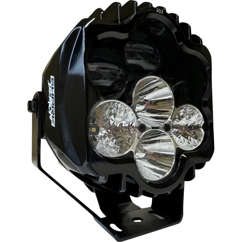 Custom Dynamics Shark Demon Auxilary LED Light for Harley SD2-OR-W