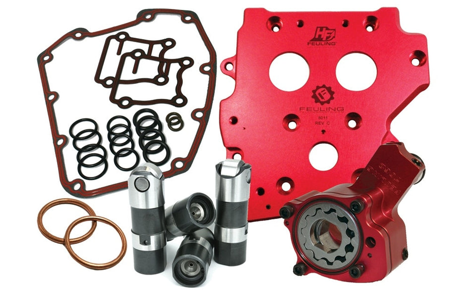 Feuling Race Series Oil Kit Short Travel Lifter Conversion Plate Harley TC 99-06
