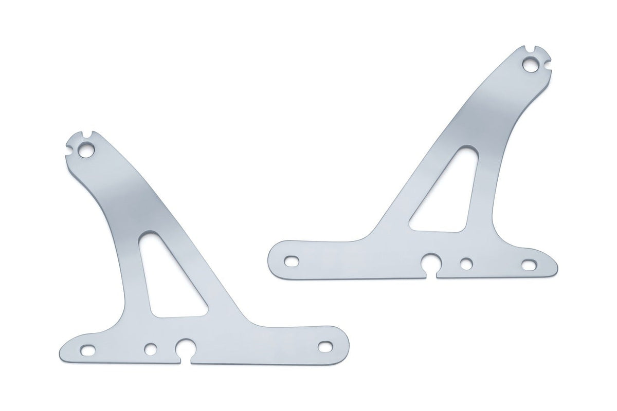 Kuryakyn Chrome Fixed Mount for Multi-Purpose Backrests 04-18 XL