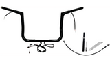 FBI Flat Top Plug n Play EZ 1-1/4" Handlebar Kit Harley 21-23 FLH/T