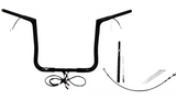 FBI Flat Top Plug n Play EZ 1-1/4" Handlebar Kit Harley 21-23 FLH/T