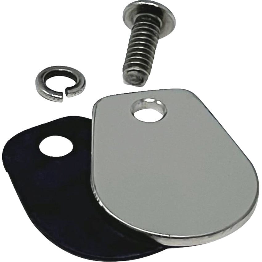 Namz Speedometer Drive Block-Off Plate Kit for Harley 36-84 Big Twin