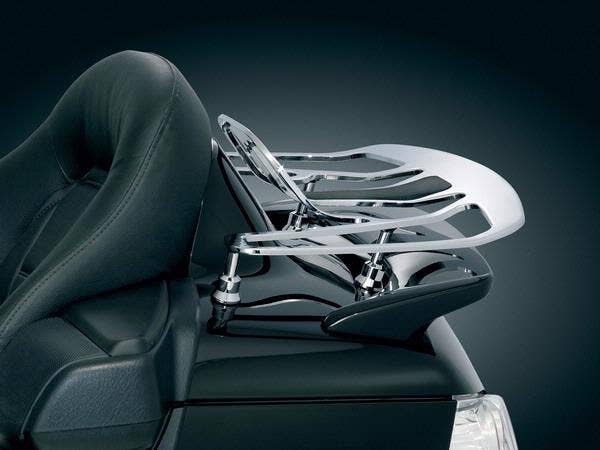Kuryakyn 7151 Chrome Luggage Rack for Honda Goldwing GL1800 01-17