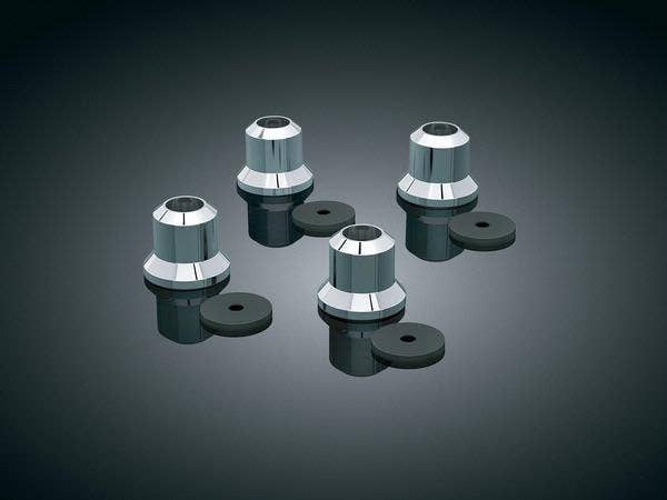 Kuryakyn 7154 Luggage Rack Risers (set) Honda GL1800 Gold Wing 01-16