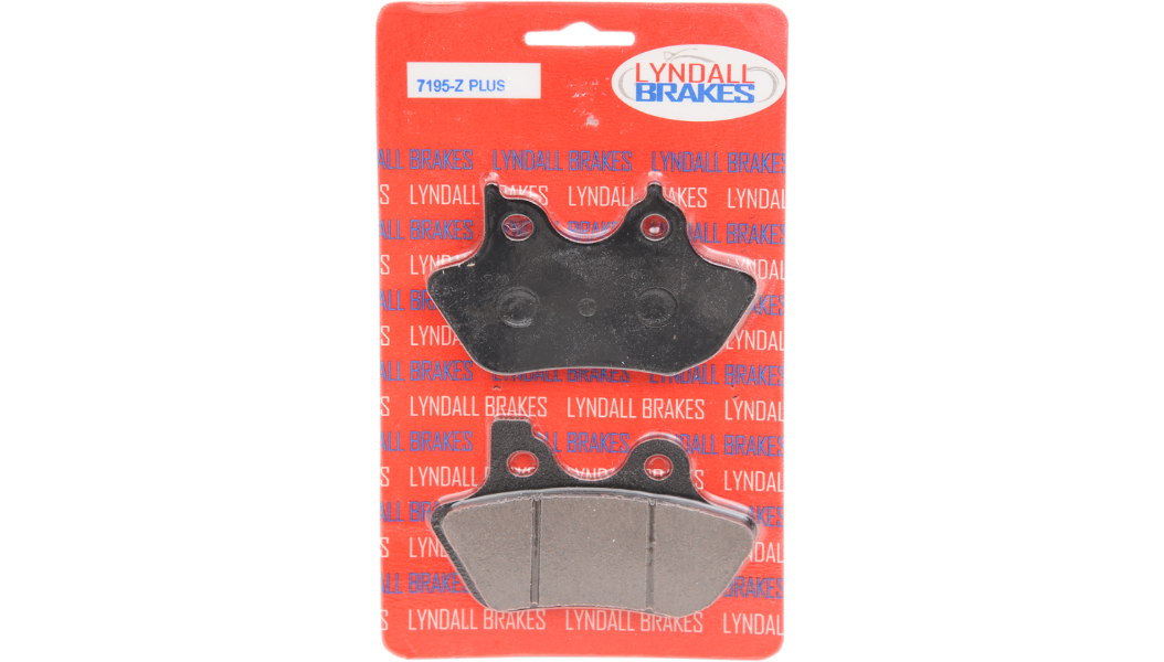 Lyndall Racing 1 Set 7195-Z+ Front OR Rear Dual Brake Pads Z-Plus Lyndall Racing 1 Set 7195-Z+ Front OR Rear Dual Brake Pads Z-Plus