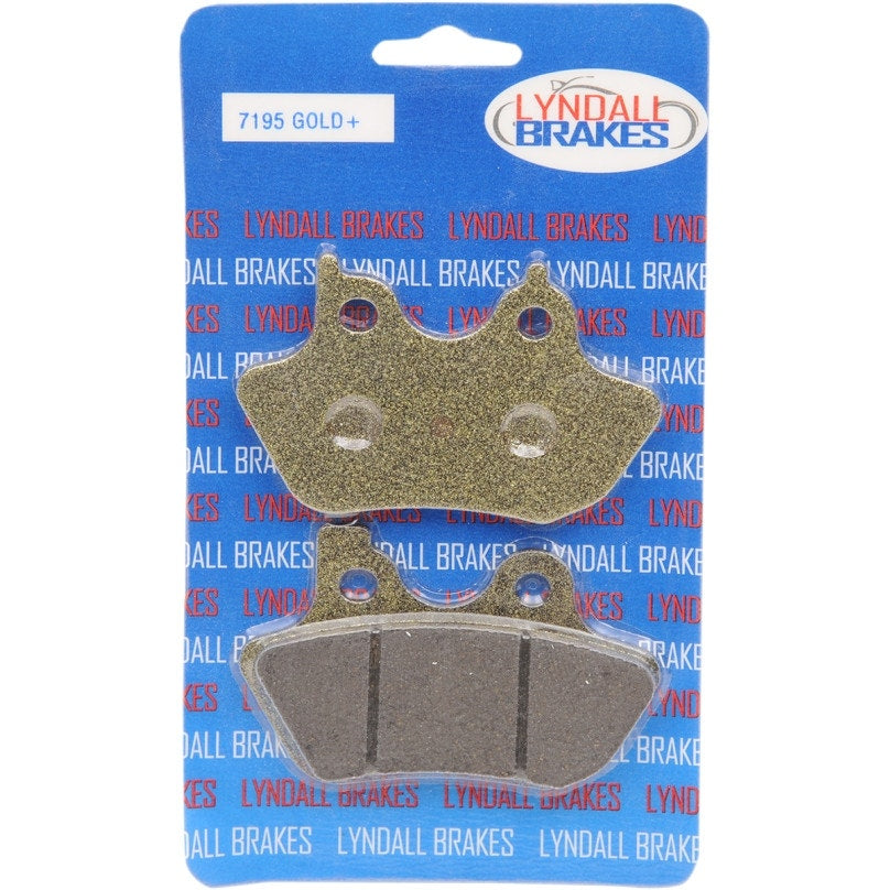 Lyndall Racing Brake Pads Gold Plus Harley 00-07 7195 2 Sets Front