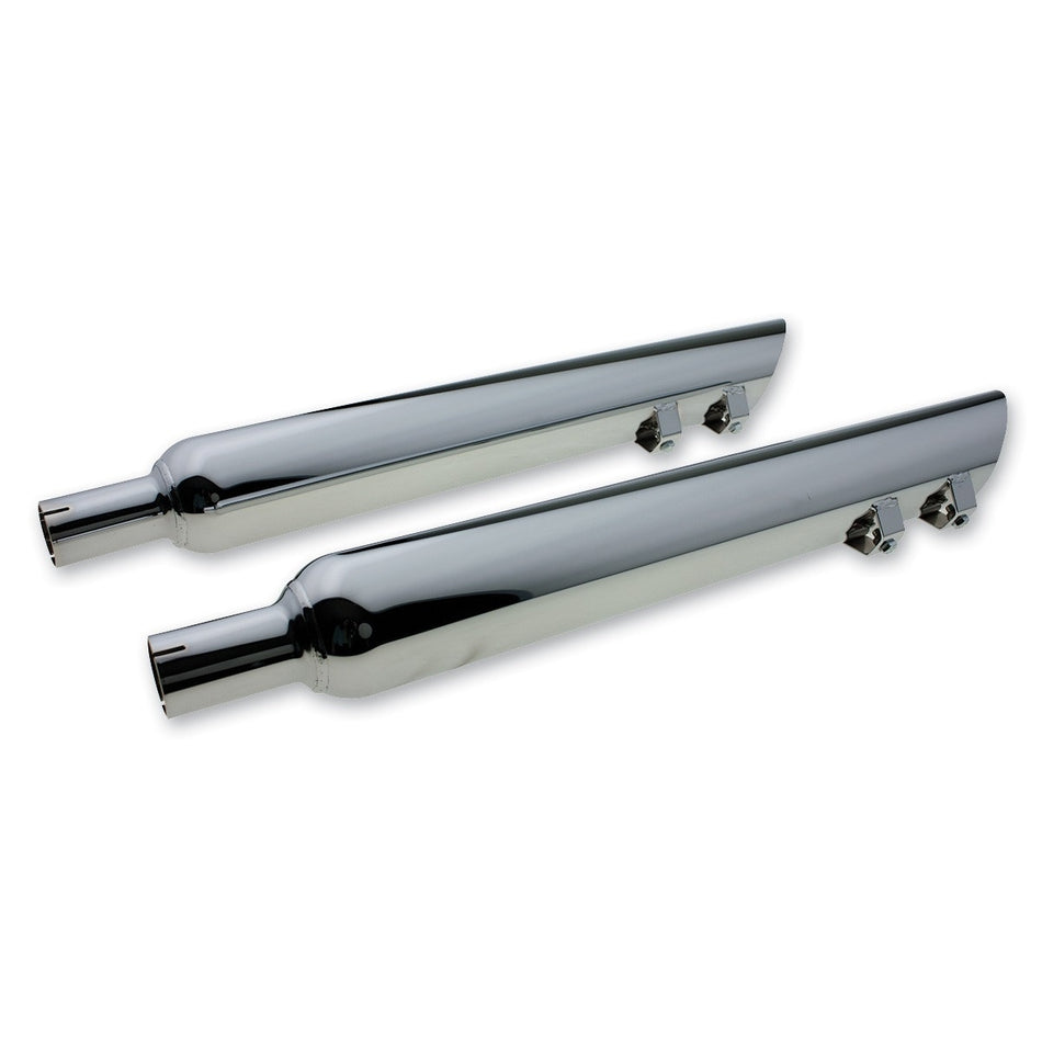 Jones Exhaust Full Boar Slip-On Mufflers for Harley-Davidson M8 Touring