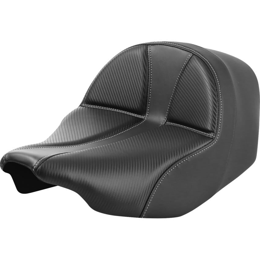 Saddlemen Carbon Fiber Dominator Solo Seat Harley 23-24 FLT/FLH