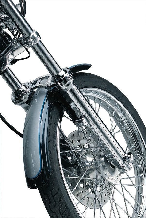 Kuryakyn 7202 Chrome Fork Lowers Skins for 04-17 Sportster XL Models