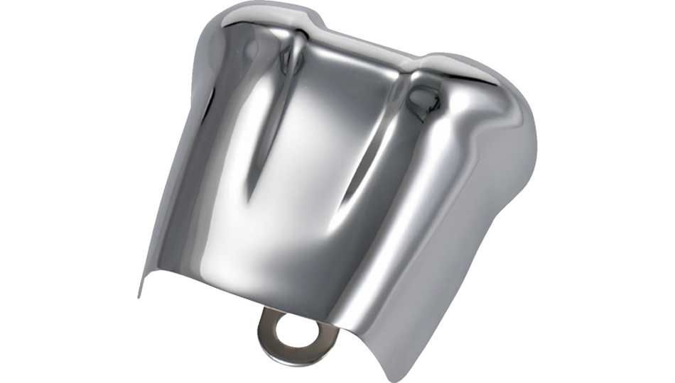 Drag Specialties Cascading Chrome Horn Cover 4 Harley 91-23 Big Twin 96-22 XL