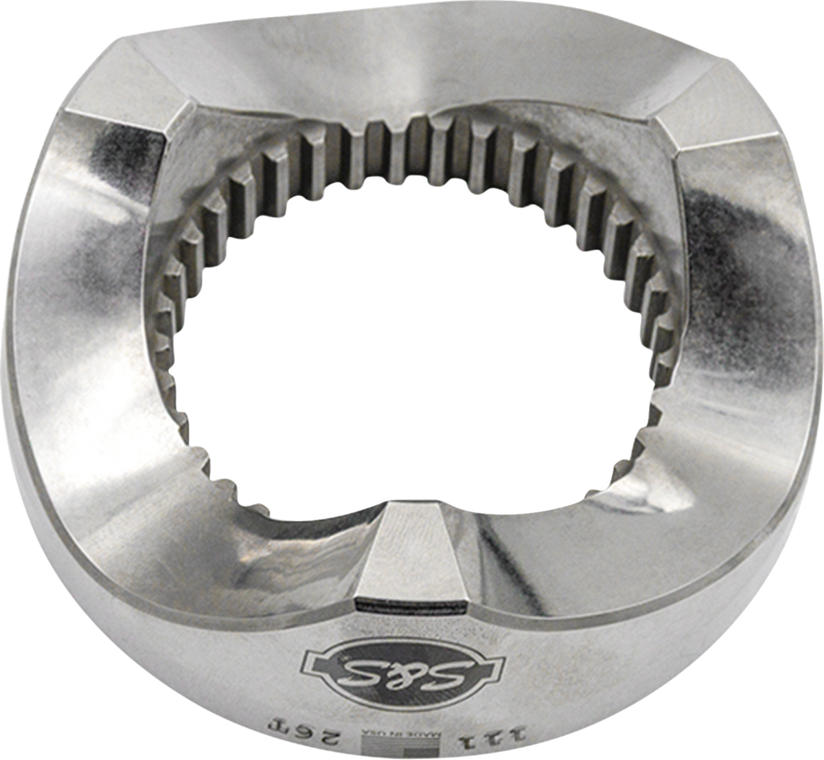 S&S Cycle Micro Polished Compensator Ramp for Harley Twin Cam & Milwaukee-Eight - '06-'17 Dyna FXD; '07-'17 Touring FLHR/FLHT/FLHX/FLTR & Softail (w/ '11-'17 compensator)