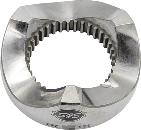 S&S Cycle Micro Polished Compensator Ramp for Harley Twin Cam & Milwaukee-Eight - '06-'17 Dyna FXD; '07-'17 Touring FLHR/FLHT/FLHX/FLTR & Softail (w/ '11-'17 compensator)
