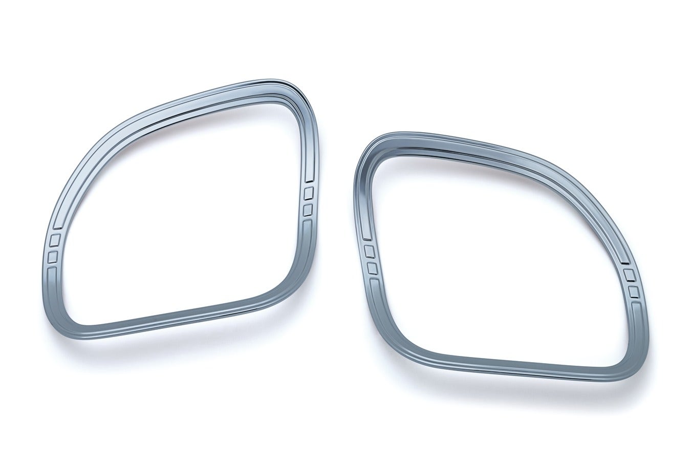 Kuryakyn Chrome Tri Line Speaker Grill Accents for Harley Road Glide FLTR 15 | 7385