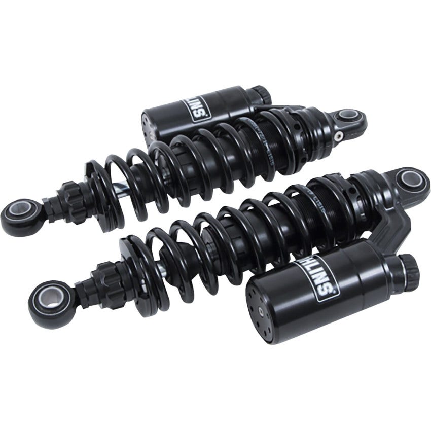 Ohlins STX36P Blackline 13" Fully Adjust Twin Shocks for Harley 91-17 Dyna Models