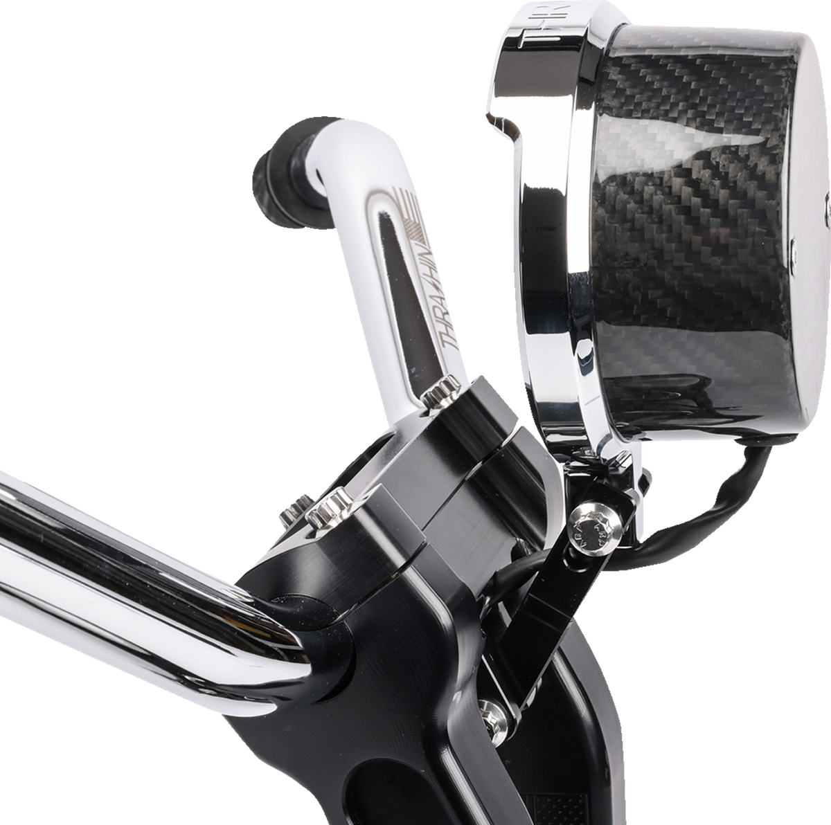 Thrashin Supply Co. Softail Gauge Relocation Kit for 2020-2025 Harley-Davidson Softail