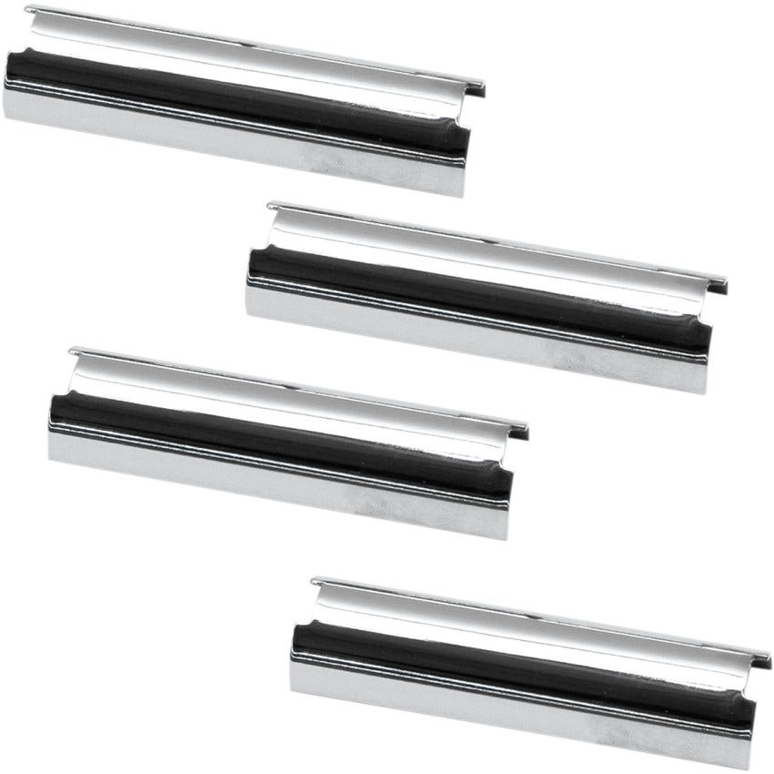 S&S Cycle Chrome 2.800" Pushrod Cover Keeper Set for Harley 1936-2016 Big Twin