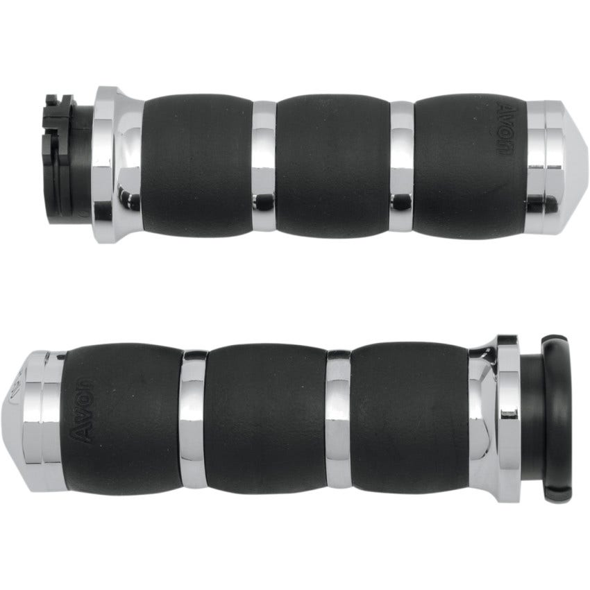 Avon Grips Velvet Air Grips for Harley Cable Throttle 80-21