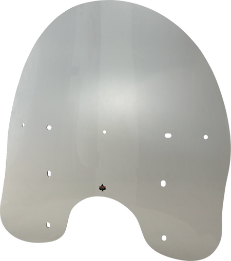 Klock Werks Flare Billboard Windshield for 86-17 FLSTC/FLSTF/FLSTN Softail - Clear / 20"