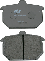 SBS Street Carbon Tech Organic Brake Pads for 1972-2025 Harley-Davidson Touring / Softail / Dyna / FXR / Sportster / V-Rod / FX Super Glide
