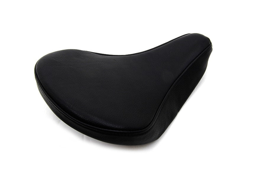 V-Twin 47-0982 Black Classic Leather Solo Seat for Harley Rigid Custom Bobber