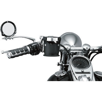 Kuryakyn 1500 Drink Beverage Carrier w/ Perch Mount Universal Bar Mount