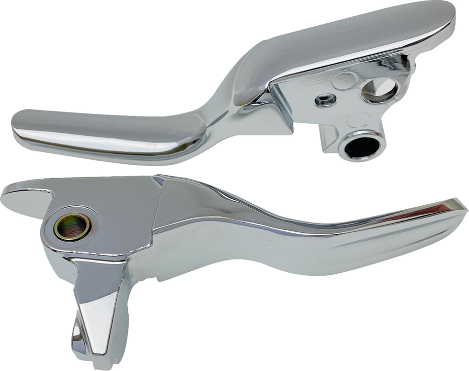 Drag Specialties Short Lever Set for Harley 08-13 FLH/T 08-16 FLHR