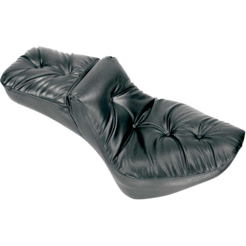 Mustang 75112 Extra-Wide Regal Duke 2-Up Pillow Seat for Harley Softail 84-99