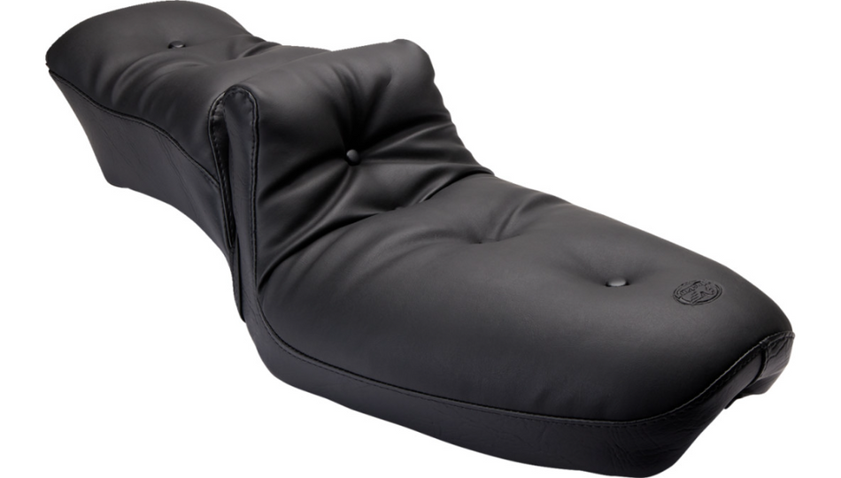 Mustang Regal Duke Pillow Seat 4 Harley 96-03 XL W/3.3 Gal Tank