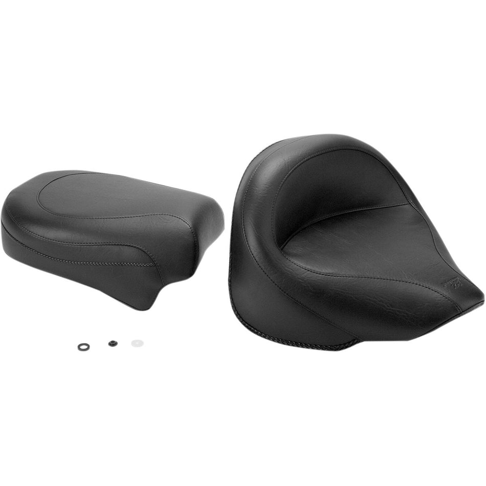 Mustang 75279 Piece Black Vintage Wide Touring Yamaha 1100 V-Star Custom 99-09