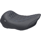 Mustang Wide Tripper Black Solo Seat for Harley 23-25 Touring Models