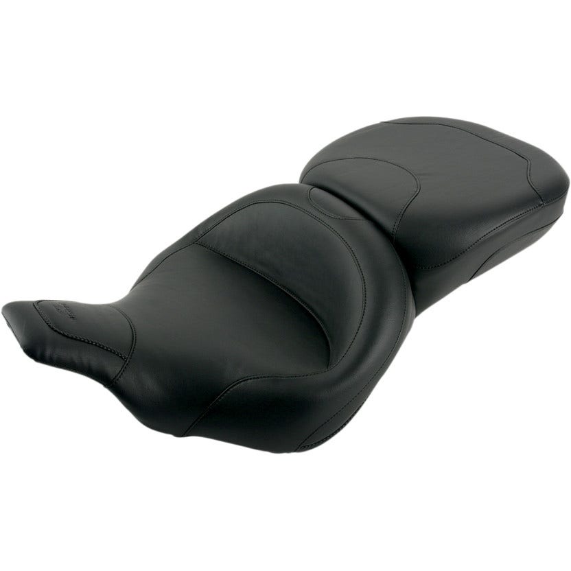 Mustang 75449 Smooth Style No Studs One Piece Ultra Touring Seat 97-07 FLHT FLTR