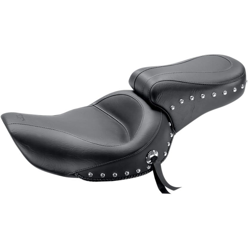 Mustang 75533 Studded Standard Style 2 up Seat for Harley Dyna Models 96-03
