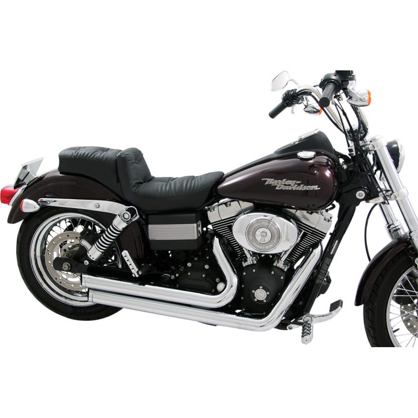 Mustang 75545 Regal Duke Pillow 1 Piece 2 up Seat Harley Dyna FXD 06-17