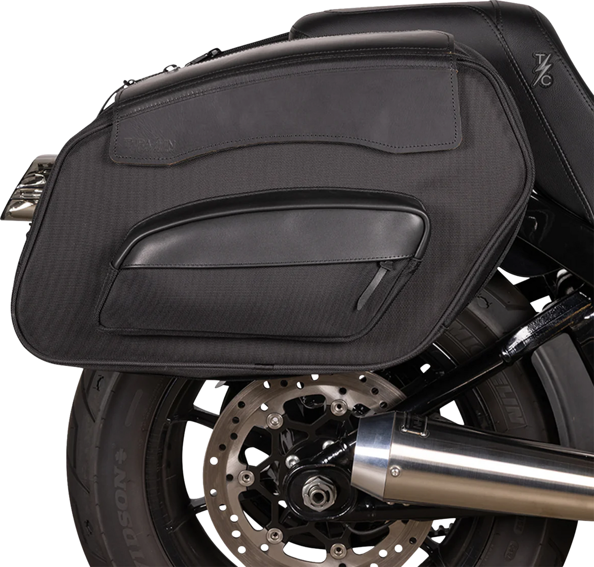 Thrashin Supply Co. Sport Saddlebags for 1998-2026 Harley-Davidson Softail / Dyna