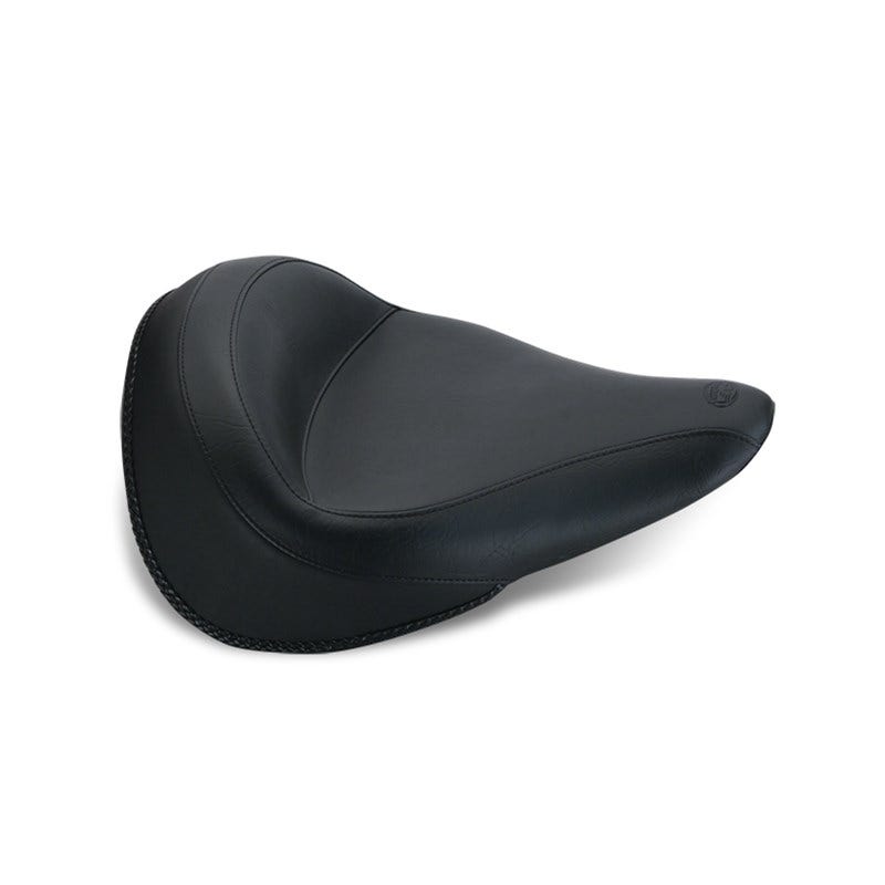 Mustang 75693 Black Vintage 14" Solo Driver Seat 13-14 Yamaha Bolt