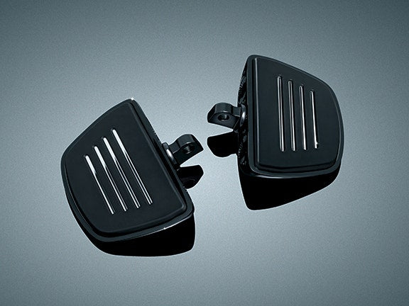 Kuryakyn Gloss Black Premium Mini Boards w/ Male Mount Adapters Harley Goldwing