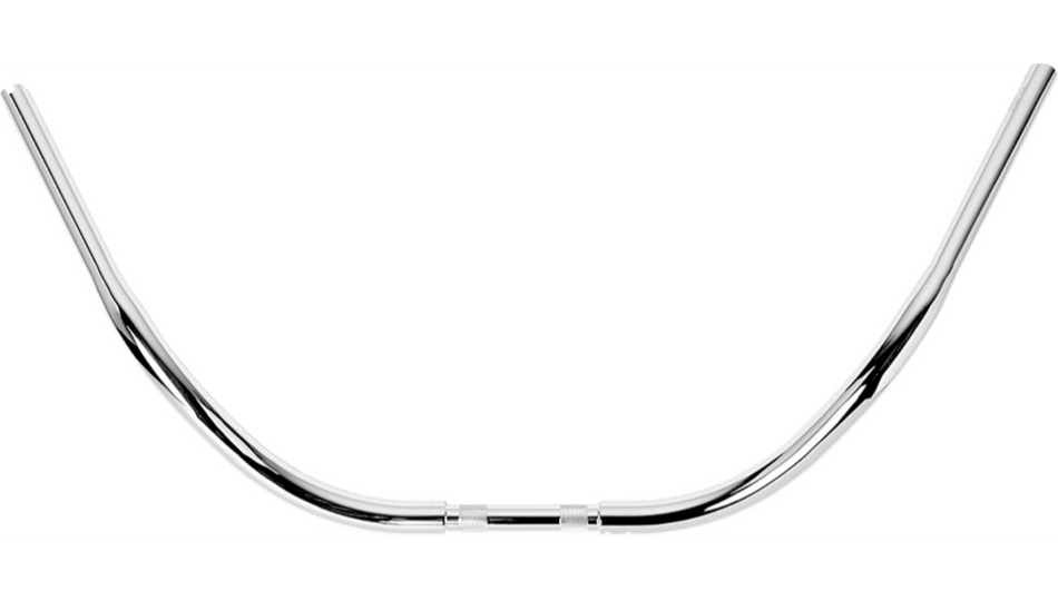 Burly Brand 1 1/4" Chrome Bikini Beach Bars for Harley 2 5/8" rise