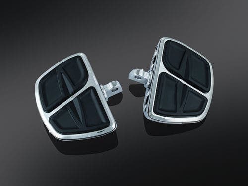 Kuryakyn Chrome Kinetic Mini Boards w/ Male Mount Adapters Harley Goldwing
