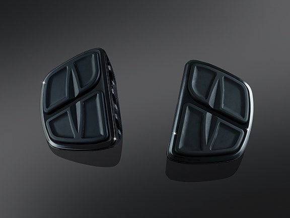 Kuryakyn Gloss Black Kinetic Mini Boards without Adapters Universal Fitment