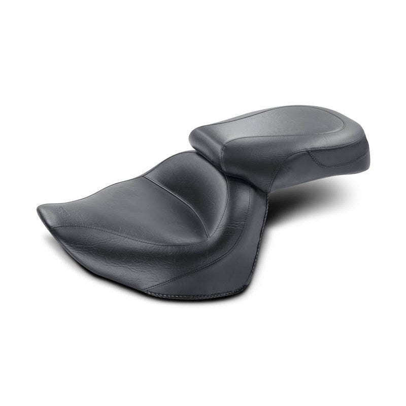 Mustang 76261 Plain Smooth Vintage 2 Up Wide Touring Seat Yamaha Raider 08-17