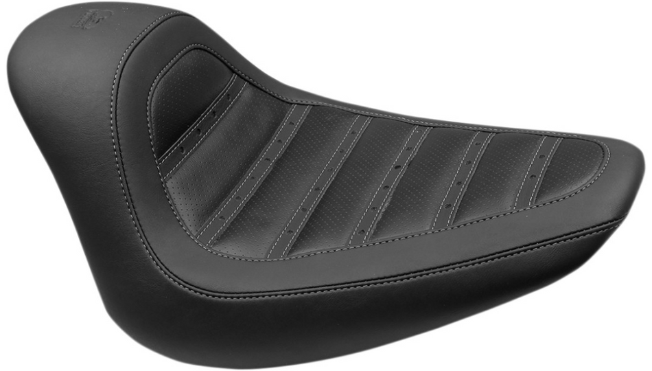 Mustang Fred Kodlin Daytona Series Solo Black Harley Seat for 13-17 FXSB