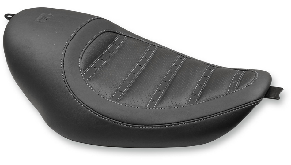 Mustang Fred Kodlin Daytona Series Solo Black Seat 4 Harley 04-06 10-21 XL