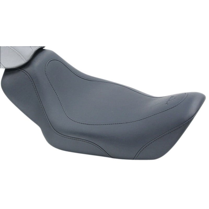 Mustang 76582 Black Vintage Tripper Solo Driver Seat for Dyna Glide 04-05