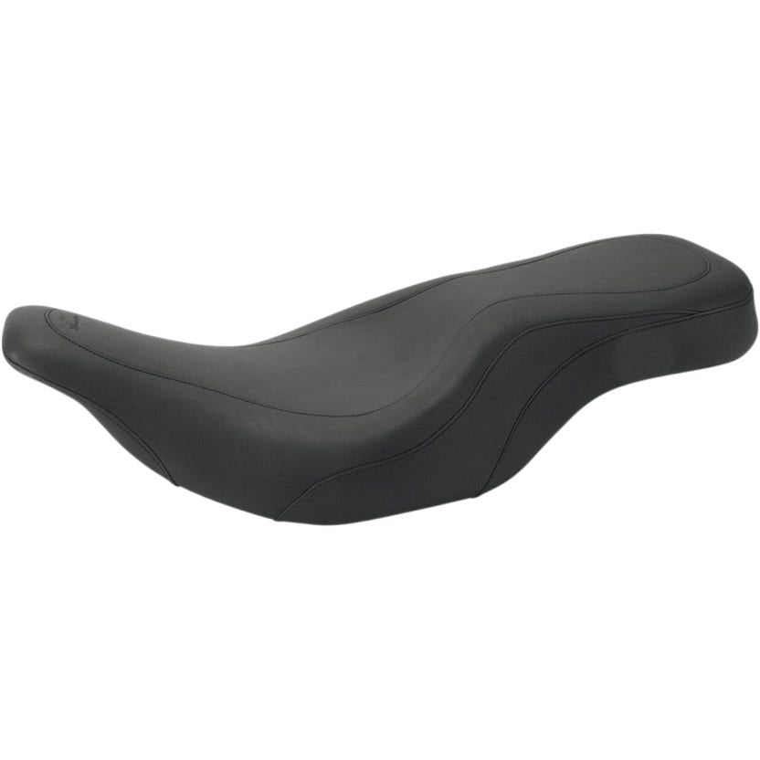 Mustang Seats 76587 Wide Low Tripper Smooth 2 up Seat Harley Touring FLH/T 97-07