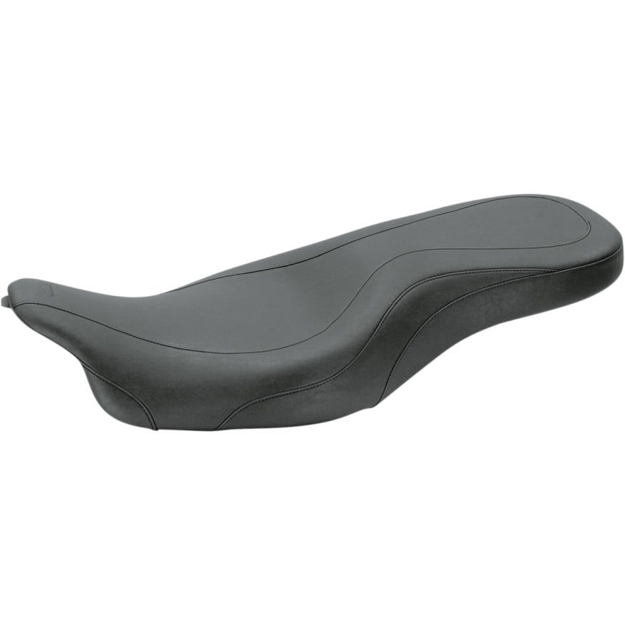 Mustang Seats 76614 Wide Low Tripper Smooth 2 up Seat Harley Touring FLH/T 08-23