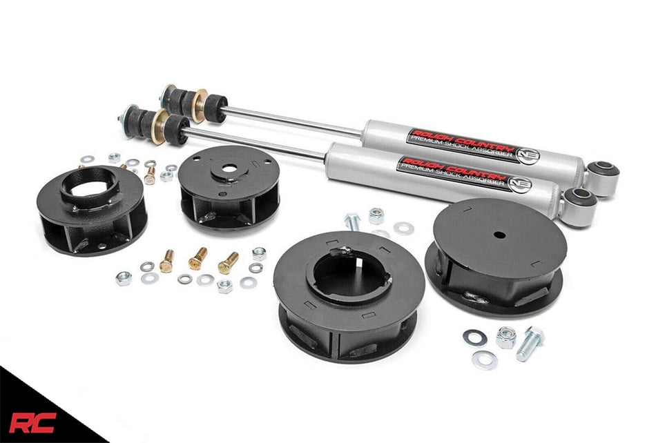 Rough Country 76630 3" Lift Kit 2010-Up Toyota 4-Runner Suspension N3 Shocks