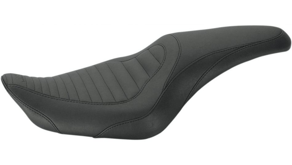 Mustang Tripper Fastback Tuck-N'-Roll Seat 4 Harley 10-21 XL W/ 3.3/4.5 Gal Tank