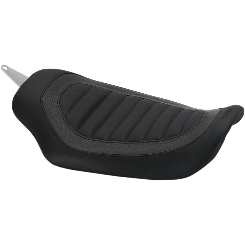 Mustang 76989 Jody Perewitz Signature Low Lean Solo Seat By for Harley Dyna 96-03
