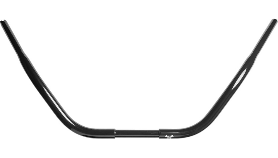 Burly Brand 1 1/4" Black Burly Beach Handlebars 24" Rise for Harley TBW